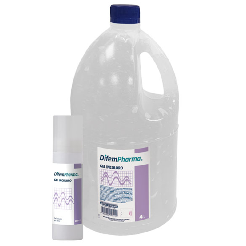 Gel Conductor Incoloro 4Lt + 250ml Difem Pharmaa