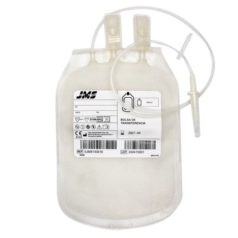 Bolsa de Transferencia 600 ml JMS