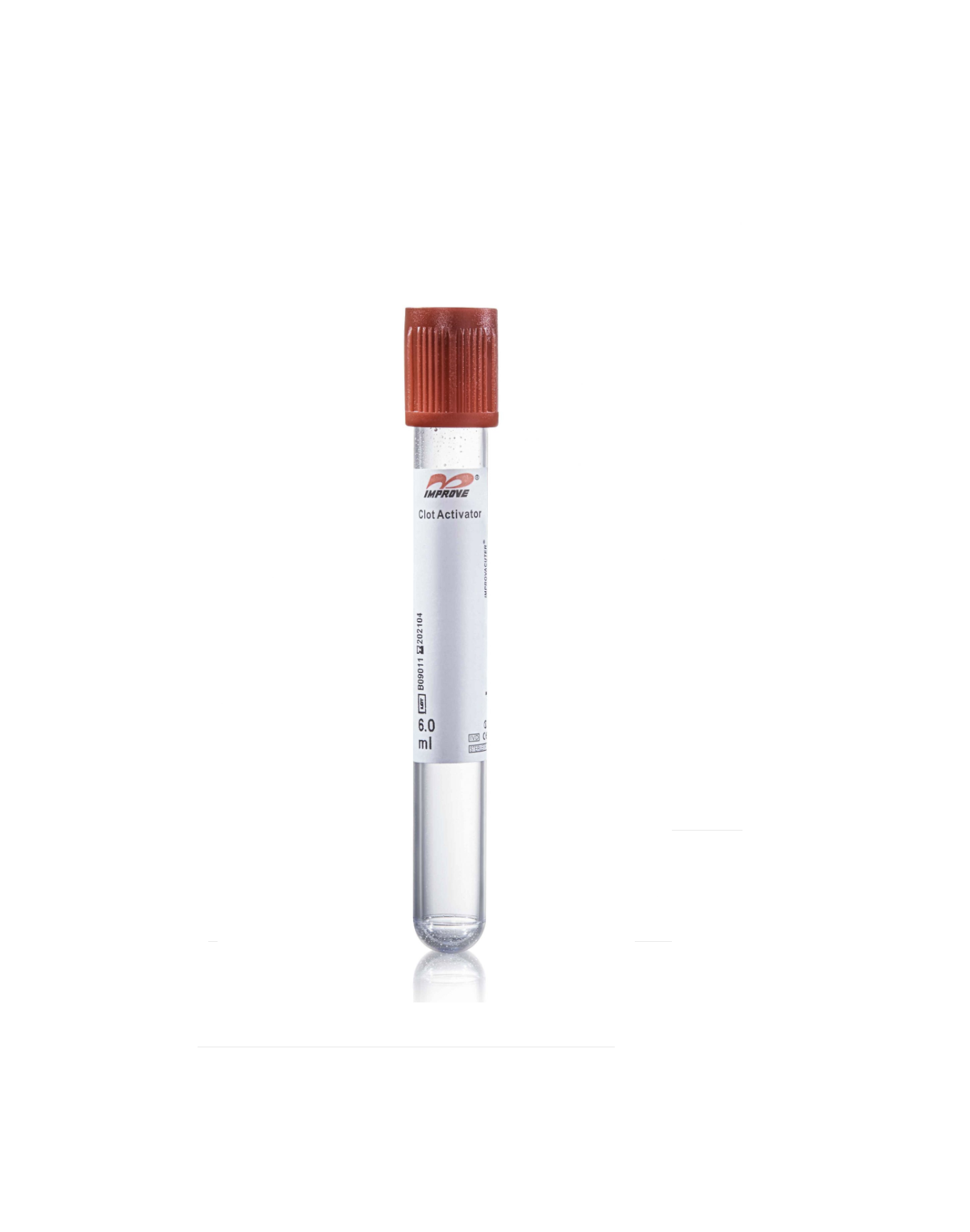 Tubos al vacío tapa roja 9ml Act. Coagulation Improve pack total x 500 unid