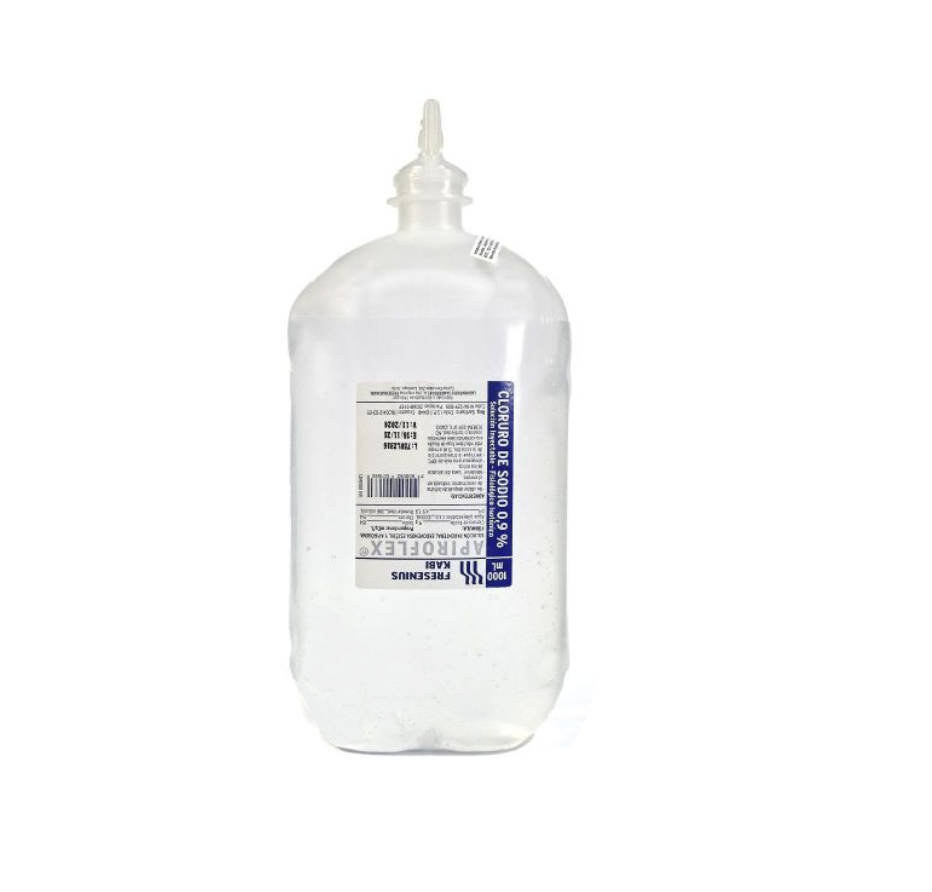 Sueros Fisiológicos 1000ml Fresenius/ Braun / Acu Life caja x 10 unid