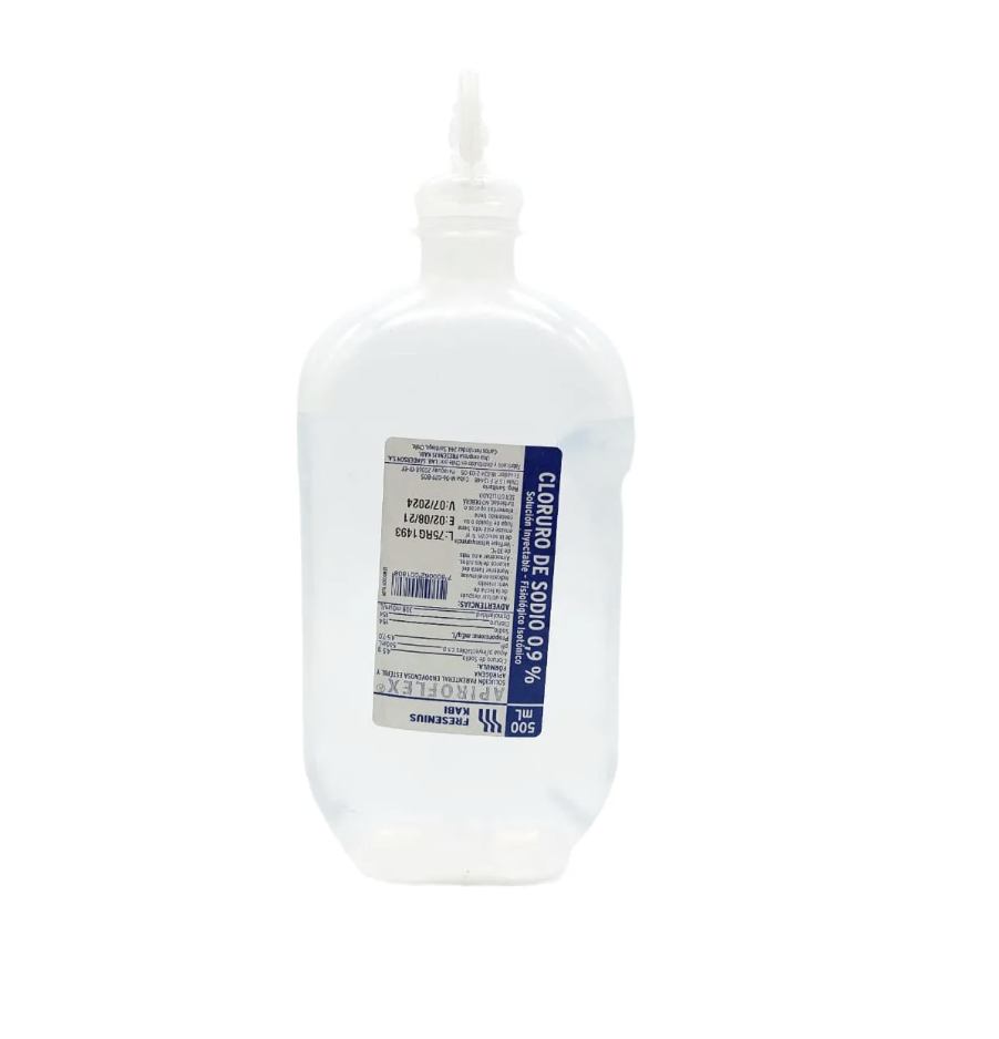 Sueros Fisiológicos 500ml Fresenius / Braun / Acu Life caja x 20 unid