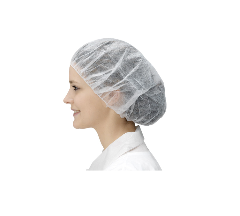 Gorro Clip Blanco doble elástico bolsa x 100