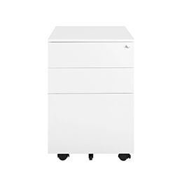 Cajonera Metálica Blanca Lisa