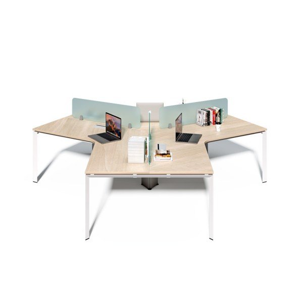 Escritorio Bench Triángulo 3 Personas