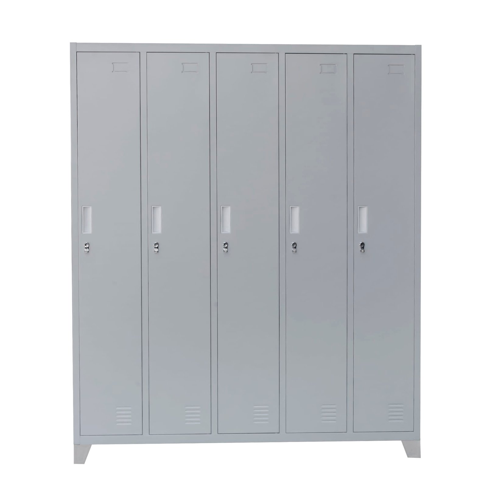 Locker Metálico 5 Cuerpos 5 Puertas con Portacandado