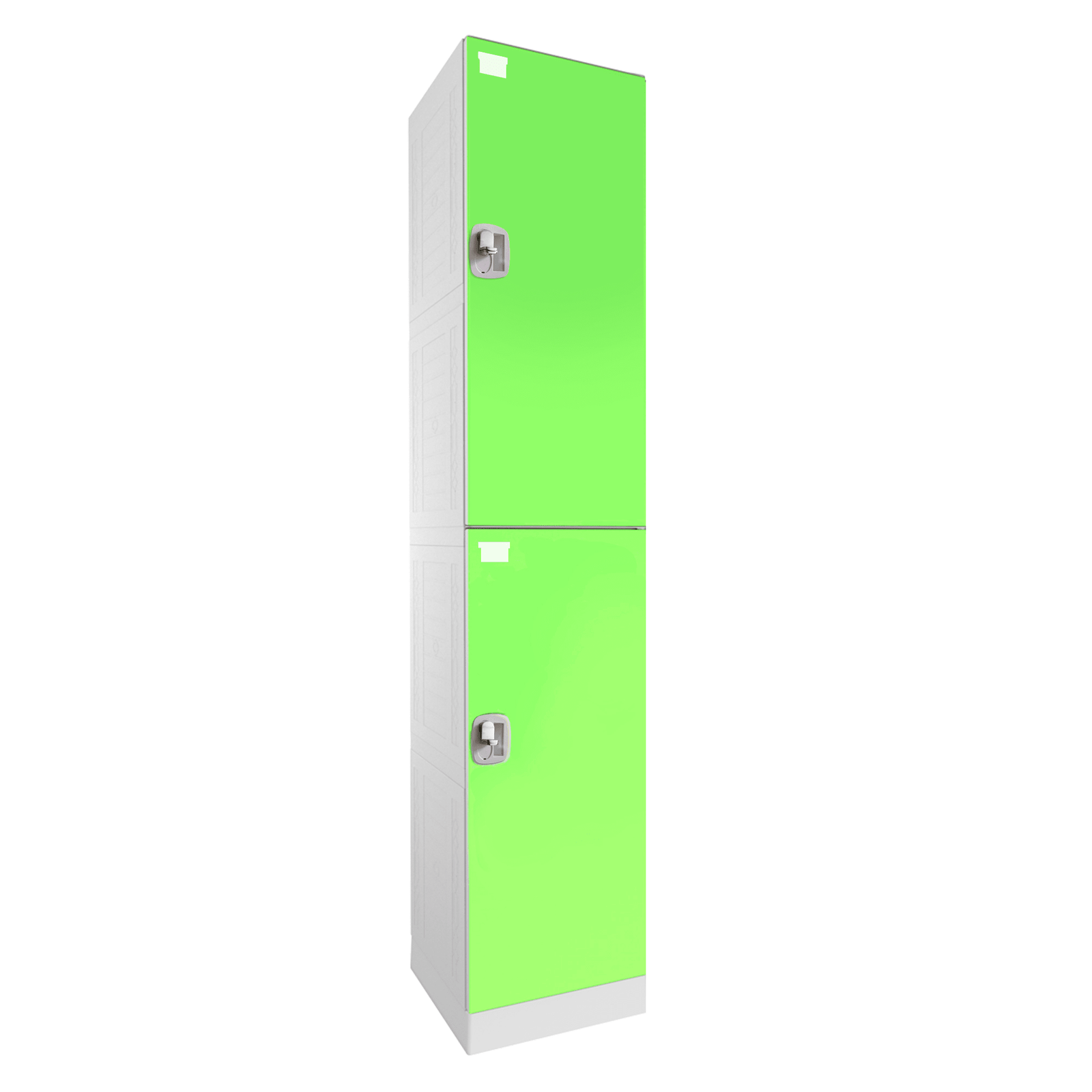 Locker Plástico ABS 1 Cuerpo 2 Puertas