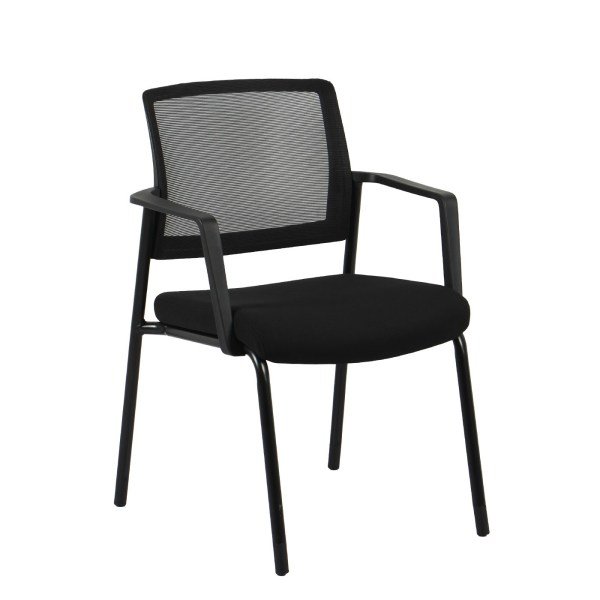 Silla de Visita Divi Negra
