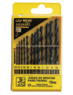 JGO BROCAS P FIERRO 13PCS HSS 15-65MM NEVA