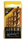 JGO BROCAS P FIERRO 5PCS TITANIUM 4-10MM NEVA