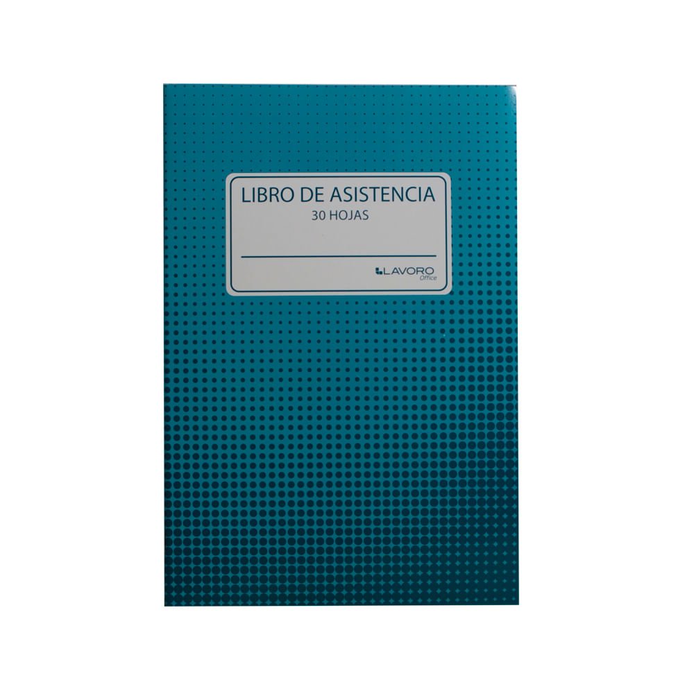 Libro Asistencia Del Personal 30 Hojas