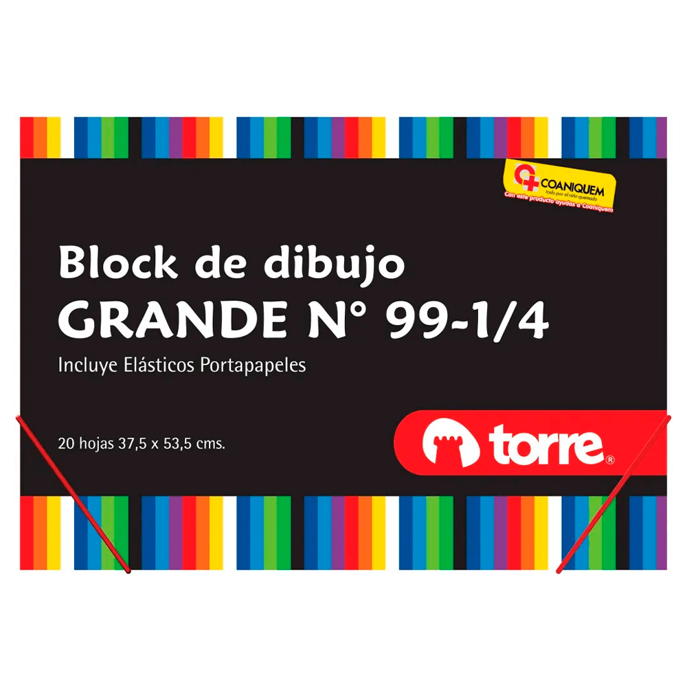 Block Dibujo Grande 99 1/4 20 Hojas