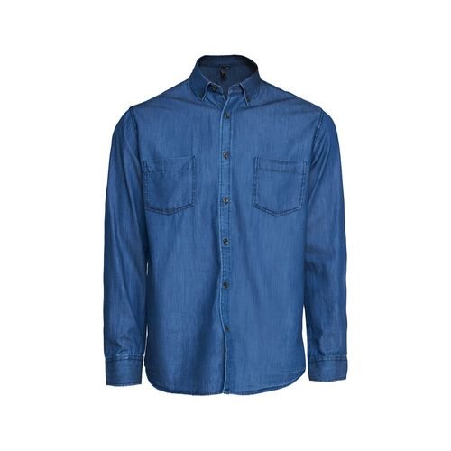 Camisa Mezclilla 100% Algodón 5.3 Oz