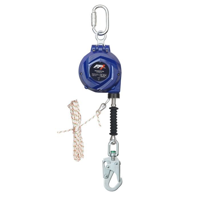 Retráctil Cable Acero 6 m FPX 506