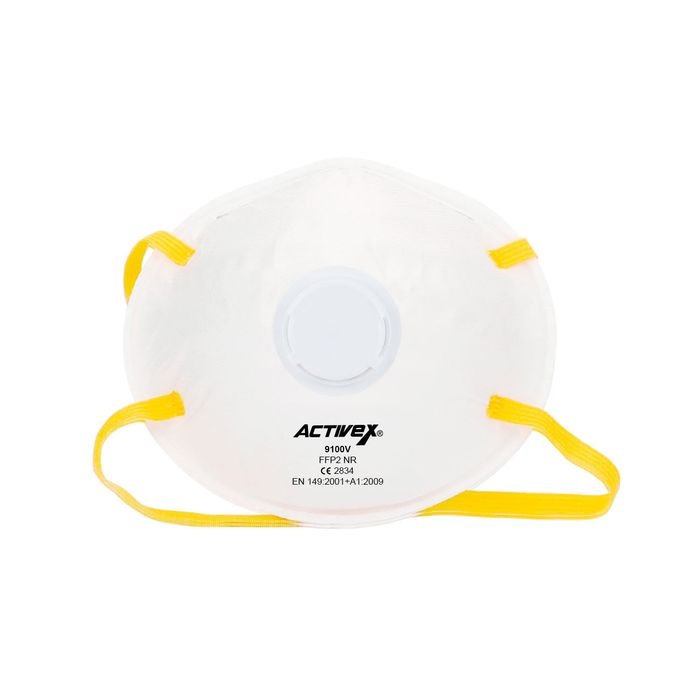 Mascarilla Activex 9100V con valvula FFP2 NR (10 unidades)