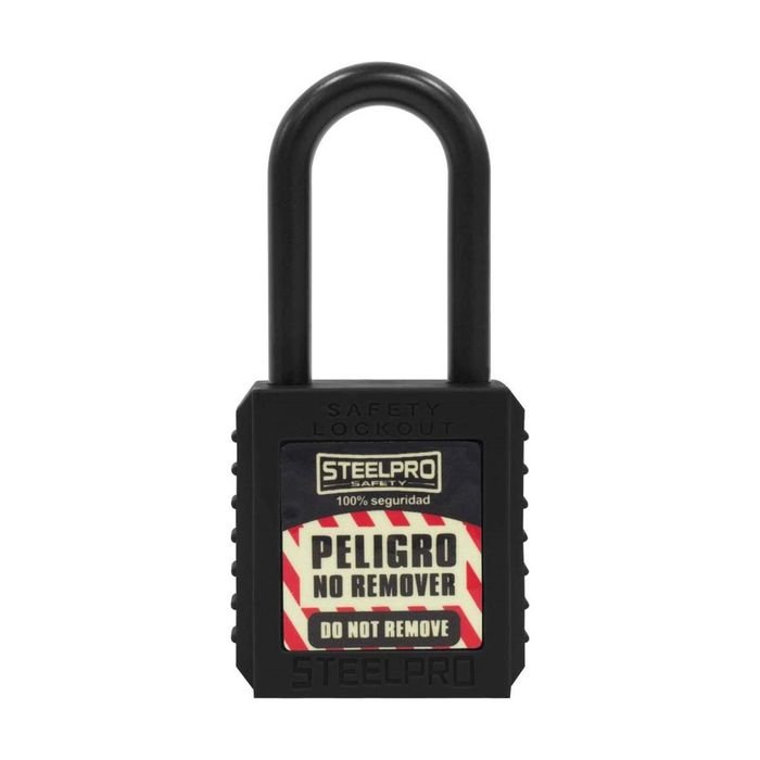 Candado Steelpro Dielectrico Negro