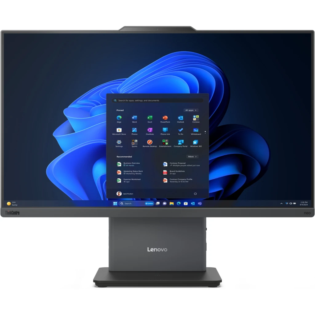Computador Lenovo AIO ThinkCentre Neo 50a 24 G5 Core 7 240H 16GB SSD 512GB W11P