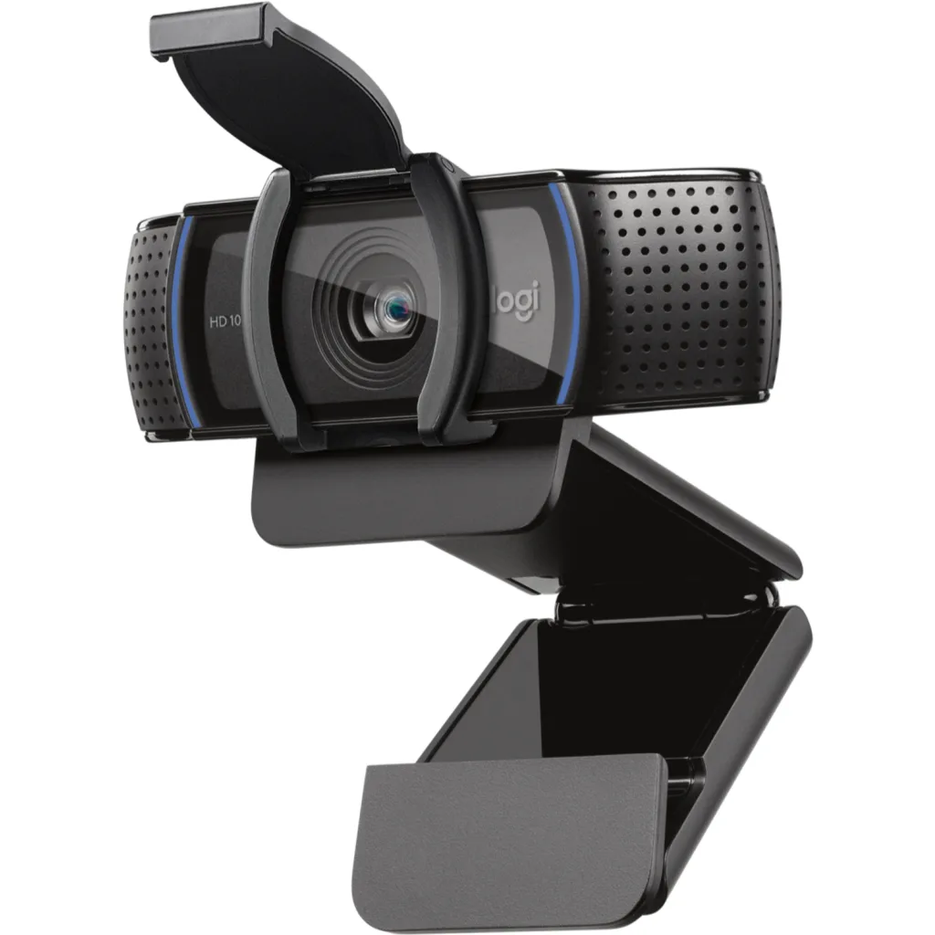 Cámara Web Logitech C920S Pro HD 1080p con Obturador y Micrófono USB