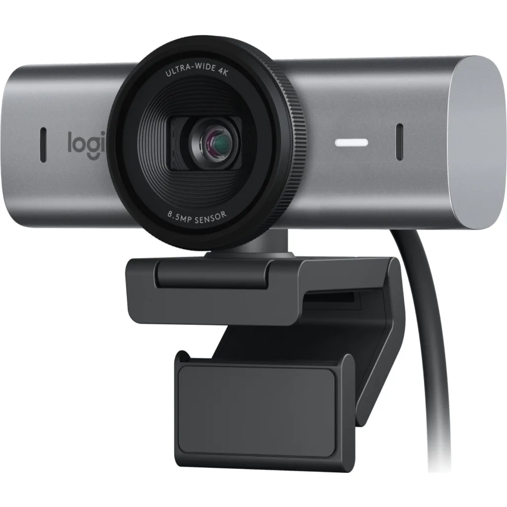 Cámara Web Logitech MX Brio 4K UHD para Teams Zoom Meet
